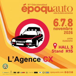 Salon Epoqu'auto 2026 L'Agence CX