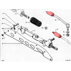 DIRAVI steering rod balls fitting scheme