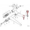 Citroën CX upper suspension ball joints assembly