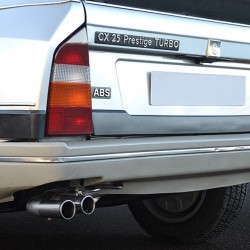 Echappement CITROEN CX Prestige Turbo - ligne inox