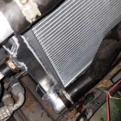 Aluminium radiator for Citroën CX Turbo