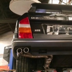 Ligne d'échappement inox pour Citroën CX GTI Turbo