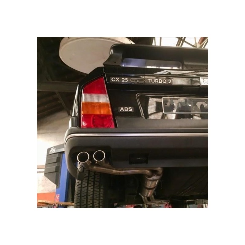 Citroën CX GTI Turbo Stainless Steel exhaust line Citroën CX GTI Turbo Stainless Steel exhaust line