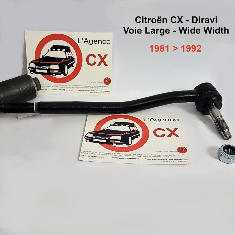 Citroën CX steering rod new Diravi wide width Citroën CX steering rod new Diravi wide width