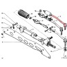 Steering rods for Citroën CX Diravi 1977 - 1981 "short width"