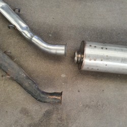 Citroën CX 20 & CX 22 Stainless Steel exhaust line