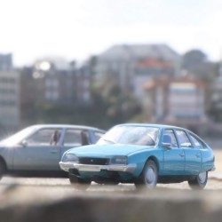 Citroën CX 1974 AC639 Bleu Lagune - 1/64ème