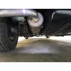 Echappement CITROËN CX 25 GTi "boîte meca" - ligne inox montage rotule