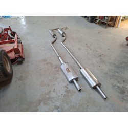 Echappement CITROËN CX 25 GTi "boîte meca" - ligne inox montage rotule